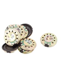 uxcell a15112300ux1616 0.5W 8 Ohm Internal Mini Magnet Speaker Loudspeaker 20mm 10Pcs (Pack of 10)