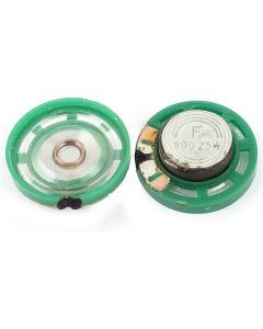 uxcell 2Pcs 8 Ohm 0.25W 27mm Dia External Magnet Mini Loudspeaker Horn Green