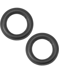 uxcell 4.5" 4.5 Inch Speaker Foam Edge Surround Rings Replacement Parts for Speaker Repair or DIY 2pcs