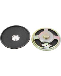uxcell 2Pcs 76mm Dia 8 Ohm 3W Metal Shell Ultra-Thin Internal Mini Speakers Magnetic Loudspeaker
