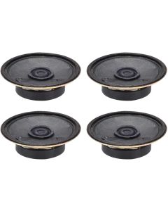 uxcell 0.5W 8 Ohm DIY Magnetic Speaker 50mm Dia Round Shape Replacement Loudspeaker 4pcs