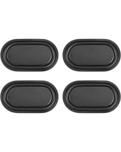uxcell 7040mm Speaker Passive Radiator Vibration Plate, Subwoofer Vibration Membrane, DIY Bass, Low Frequency 4pcs