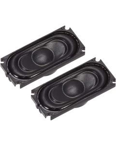 uxcell 1W 8 Ohm DIY Magnetic Speaker 16mm X 36mm Square Shape Replacement Loudspeaker for Laptop 2pcs
