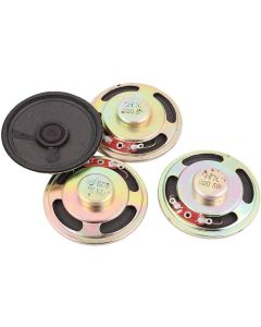 uxcell 0.5W 8 Ohm 50mm Diameter Internal Magnet Speaker Loudspeaker 4Pcs