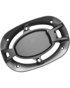 uxcell Speaker Grill Cover 4x6 Inch Mesh Decorative Square Subwoofer Guard Protector Black