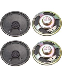 uxcell 0.5W 8 Ohm DIY Magnetic Speaker 57mm Round Shape Replacement Loudspeaker for 4pcs